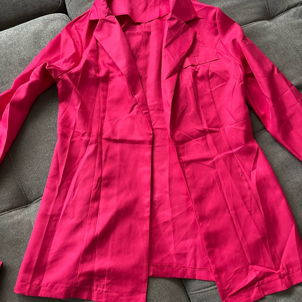 Blazer with shorts